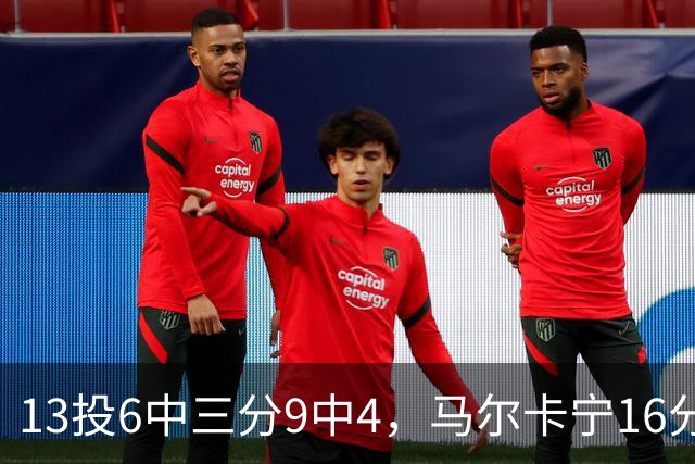 13投6中三分9中4，马尔卡宁16分6板仍难救主